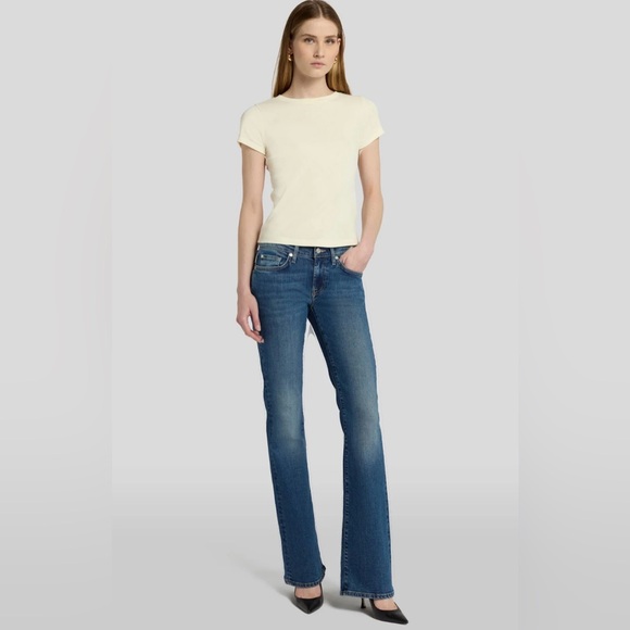 7 For All Mankind Flint Bootcut Jeans - Picture 1 of 12